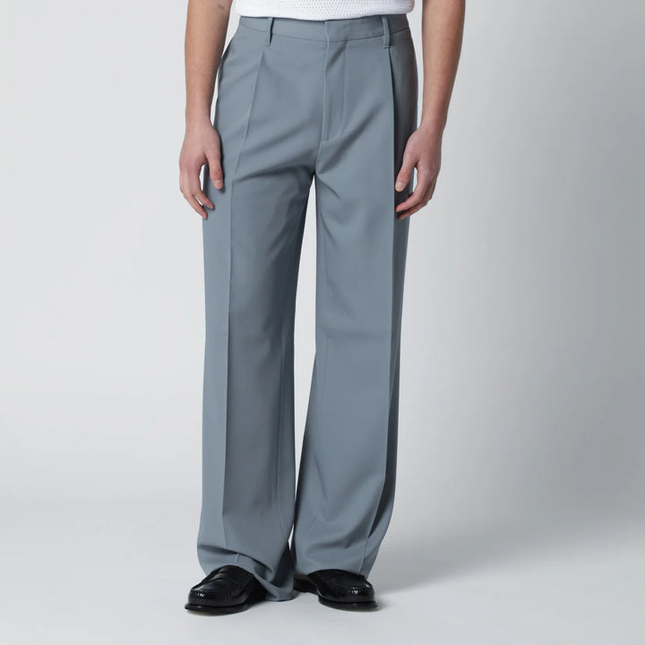 Lardini - Grey wool trousers