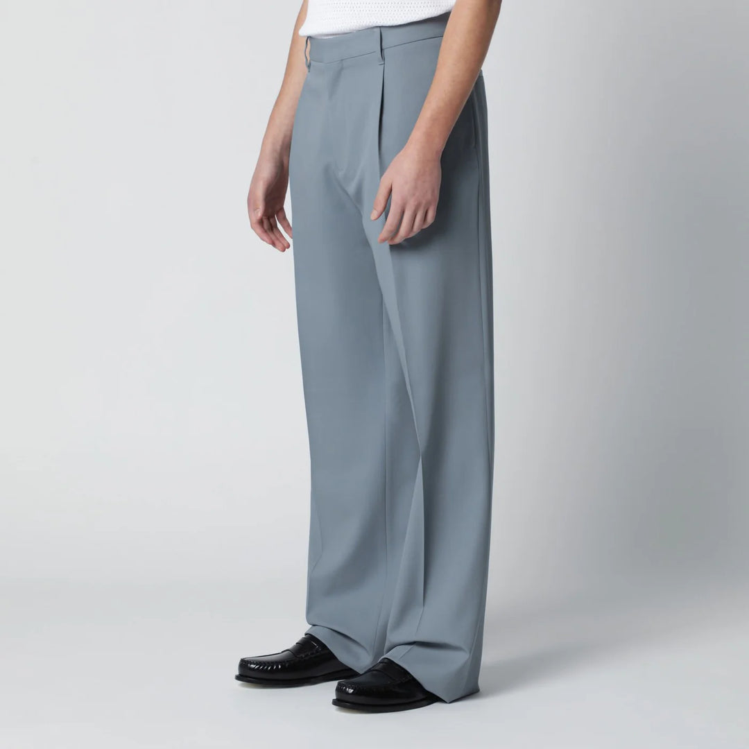 Lardini - Grey wool trousers