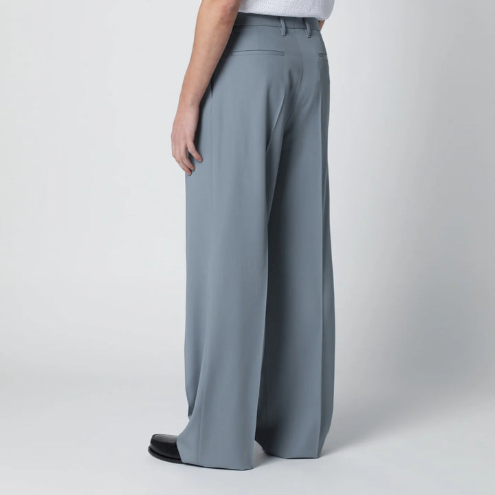 Lardini - Grey wool trousers