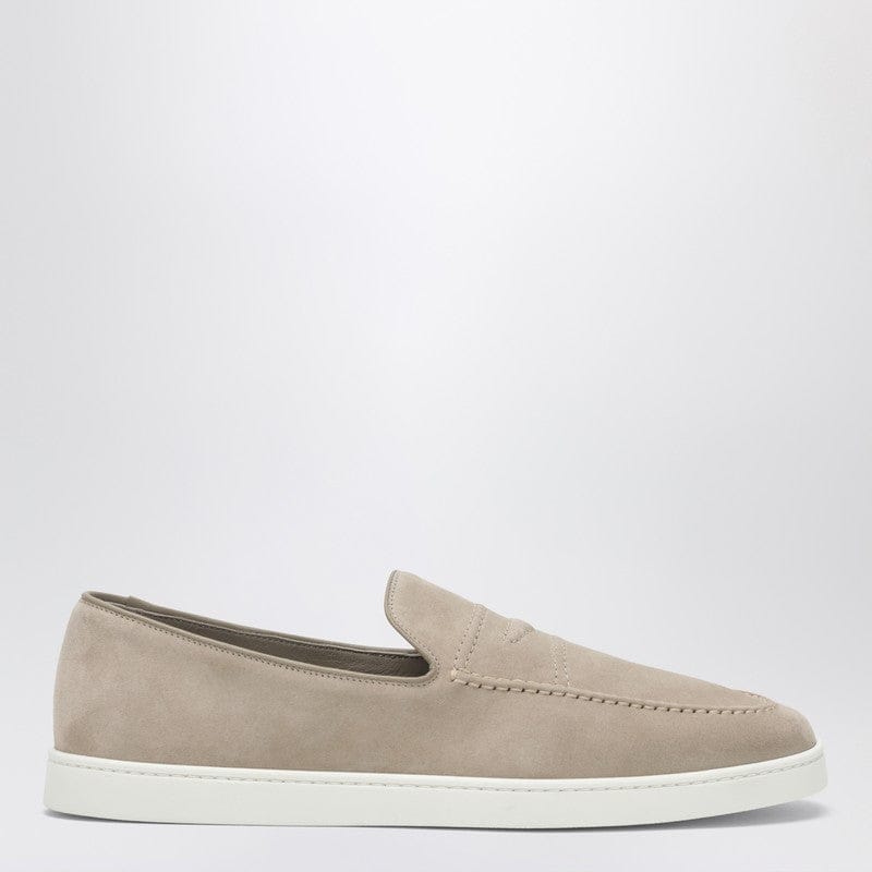 Shoes Church's - Peebles loafer in desert-colored suede - 9 UK Brand