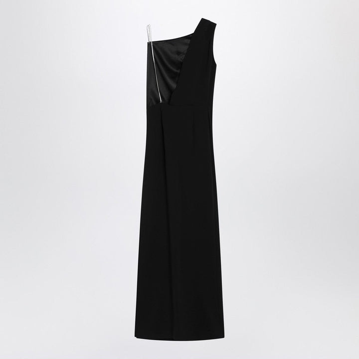 Dresses Max Mara Pianoforte Long black cady bustier dress Brand