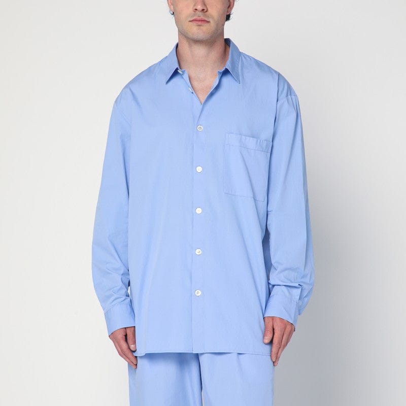 Underwear Tekla - Cornflower blue pyjama shirt - M Brand
