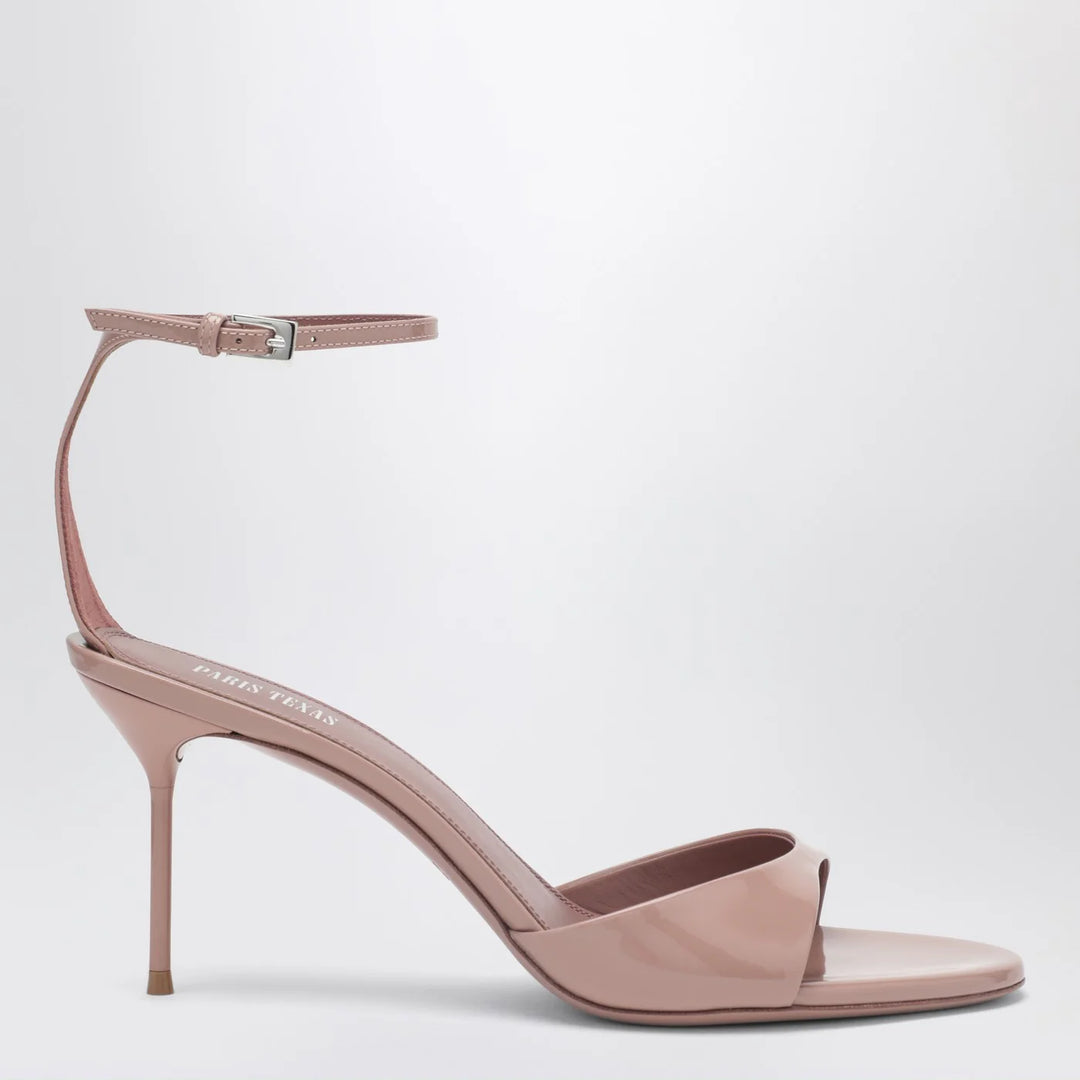 Paris Texas - Lidia antique pink patent leather sandal