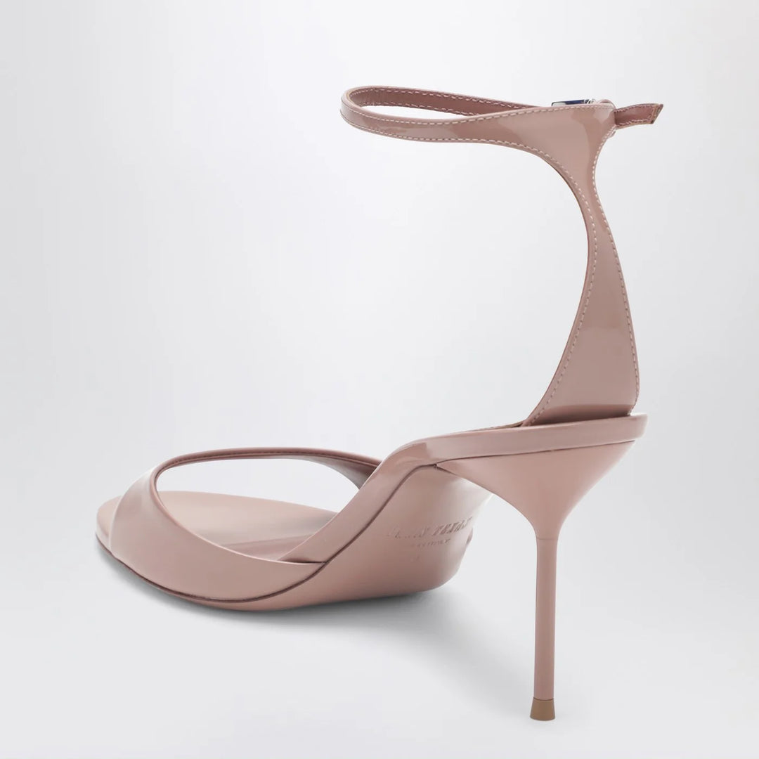 Paris Texas - Lidia antique pink patent leather sandal