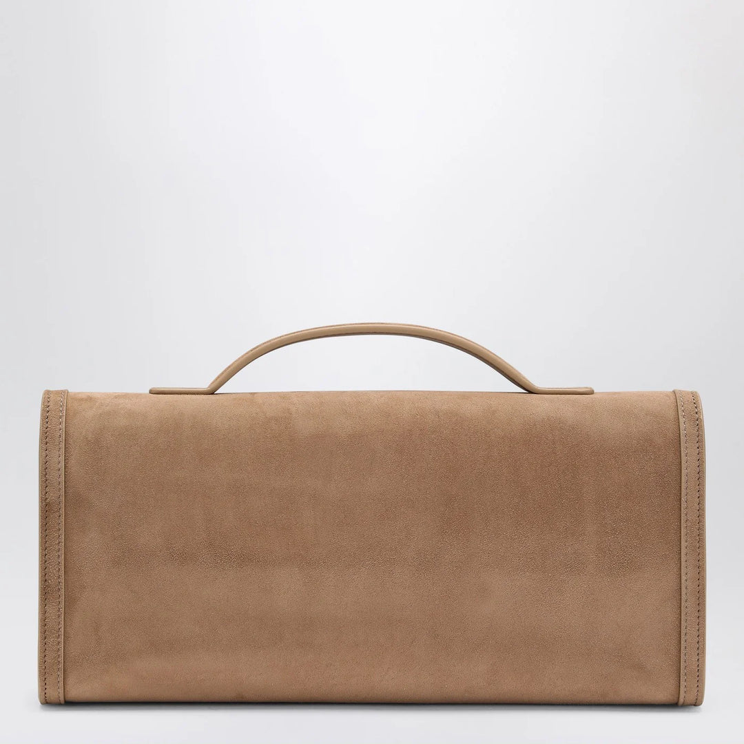 ROGER VIVIER - Belle Vivier Clutch in suede