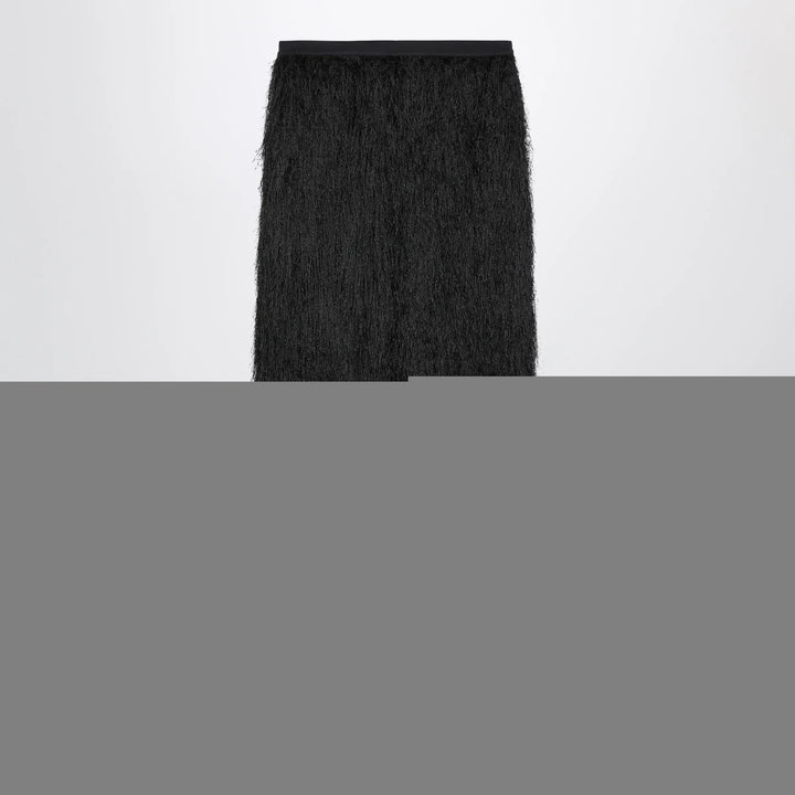 LouLou De Saison - Black Reed fringed trousers