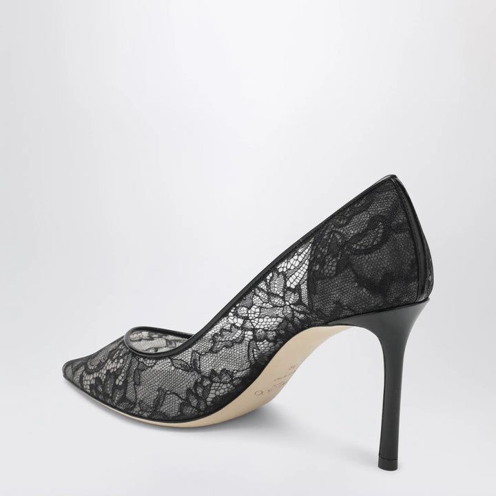 Jimmy Choo - Romy 85 pumps in lace with logo