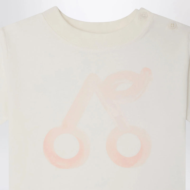 Bonpoint - Cai white T-shirt with cherry print