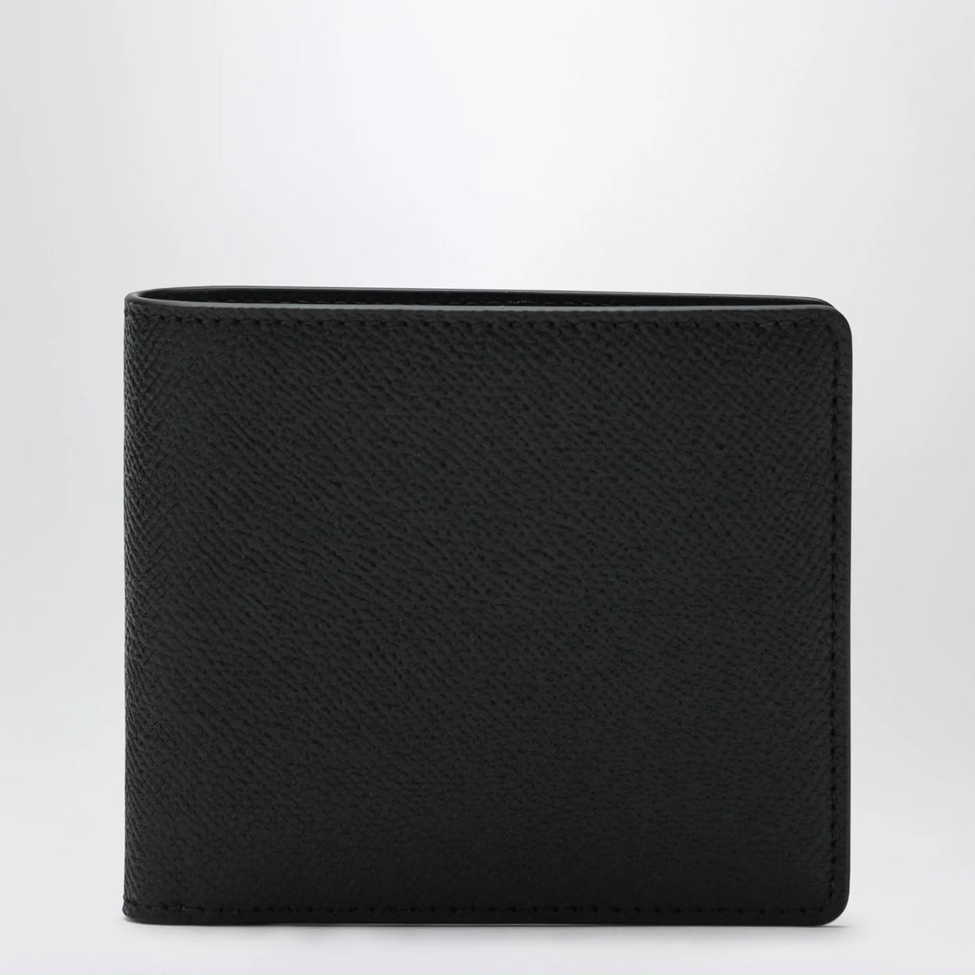 Maison Margiela - Black bi-fold leather wallet