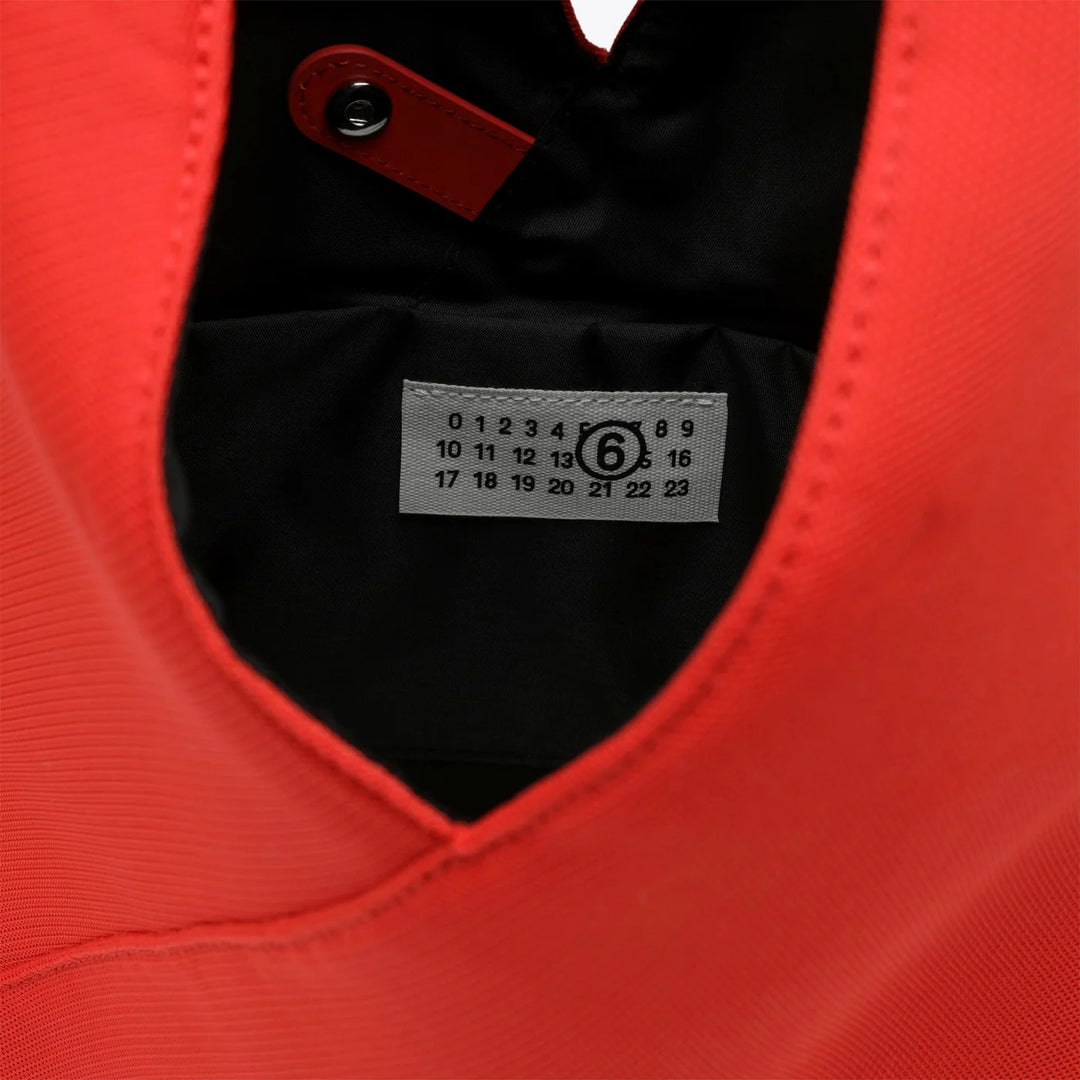 MM6 Maison Margiela - Small Japanese bag in orange mesh