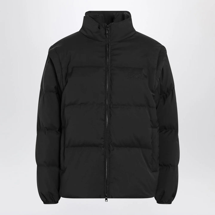 MM6 Maison Margiela - Transformable padded black jacket