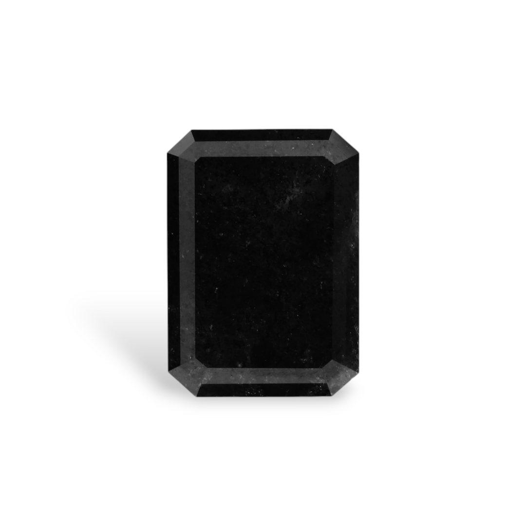 3.17 Carat Black Emerald Diamond