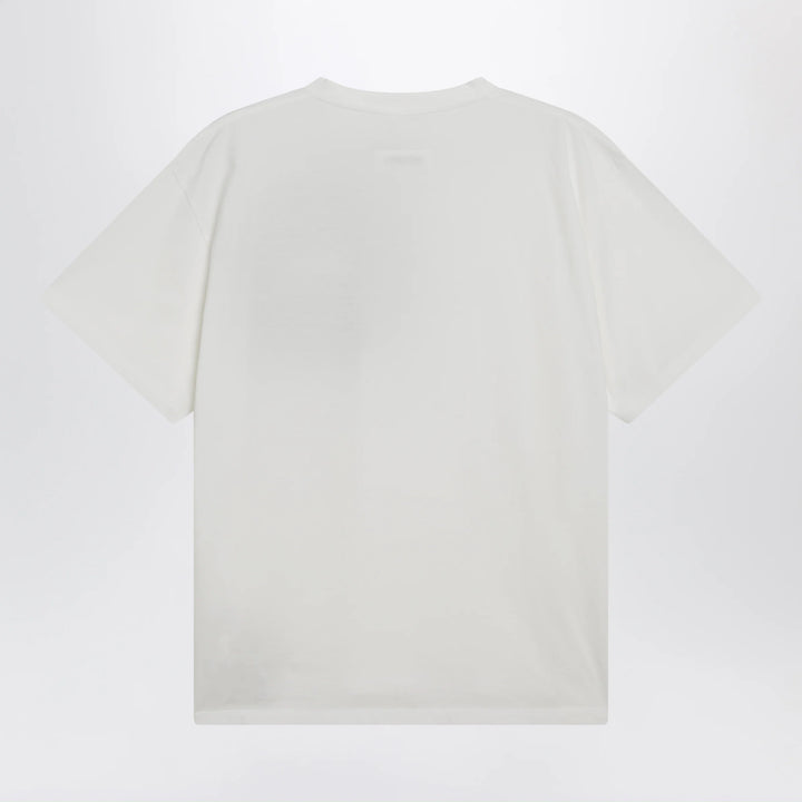 MM6 Maison Margiela - White T-Shirt With Spray Print