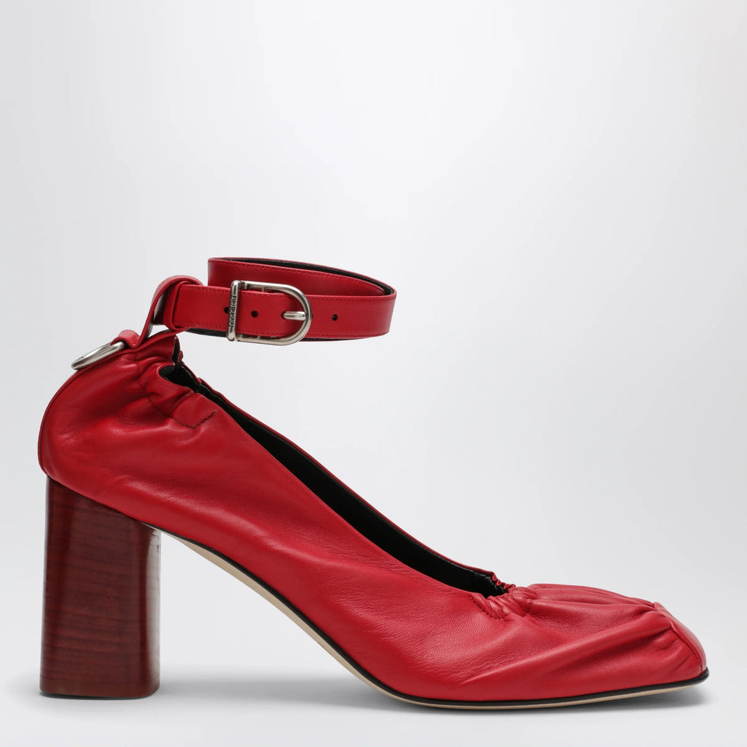 Durazzi Milano - Red décolleté with D-Ring logo