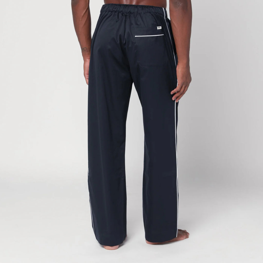 Tekla - Blue/white pyjama trousers