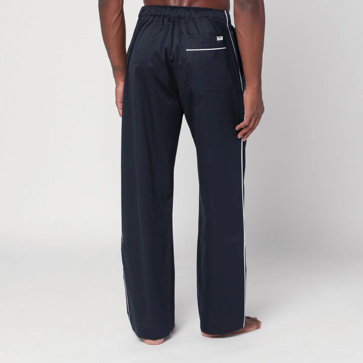 Tekla - Blue/white pyjama trousers