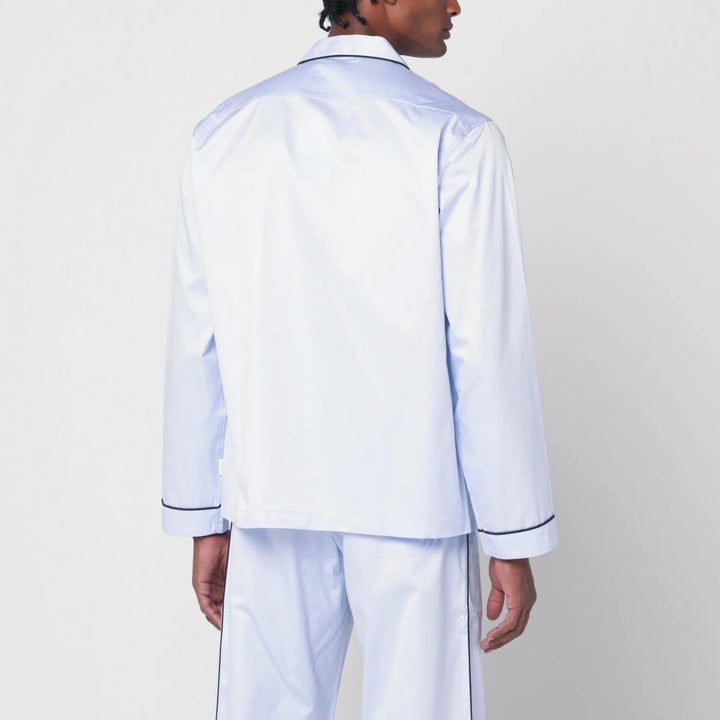 Tekla - Light blue pyjama shirt