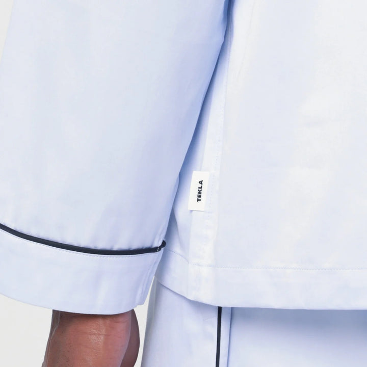 Tekla - Light blue pyjama shirt