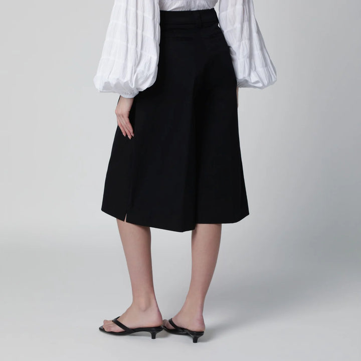 TheLatest - Black cotton Dakota bermuda shorts