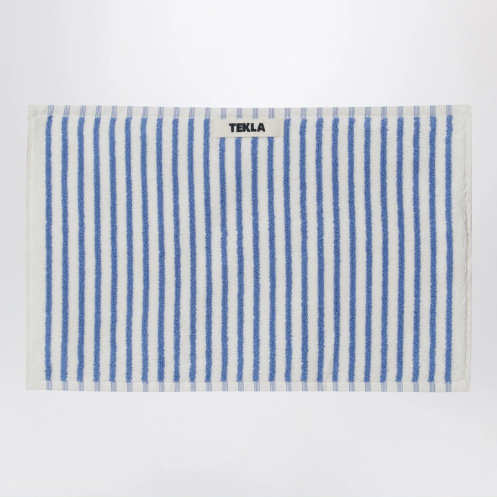 Tekla - White striped guest towel 30x50