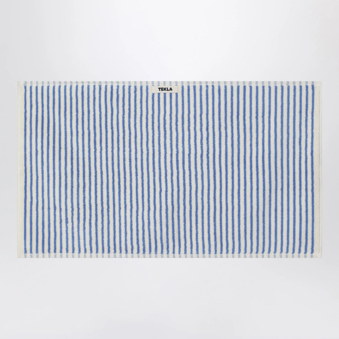 Tekla - White striped towel 50x90