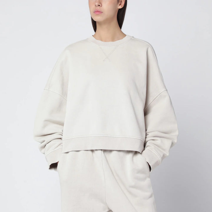 Entire Studios - Oversized white crewneck sweatshirt