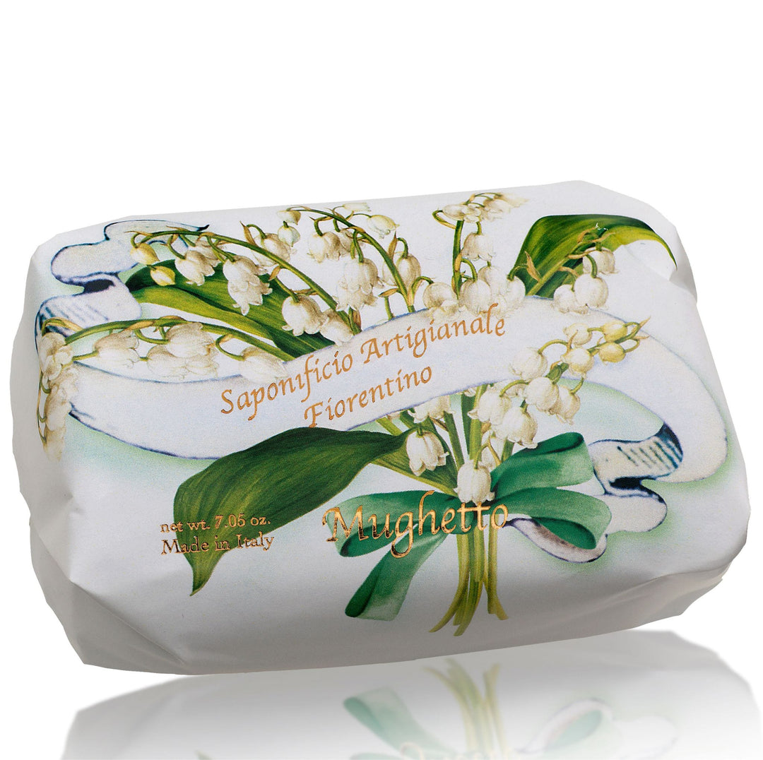 Saponificio Artigianale Fiorentino Lily of the Valley Bar Soap 200g Brand 200g Bar Soap
