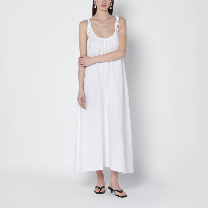 Apparel &amp; Accessories ANINE BING - White linen-blend dress Brand