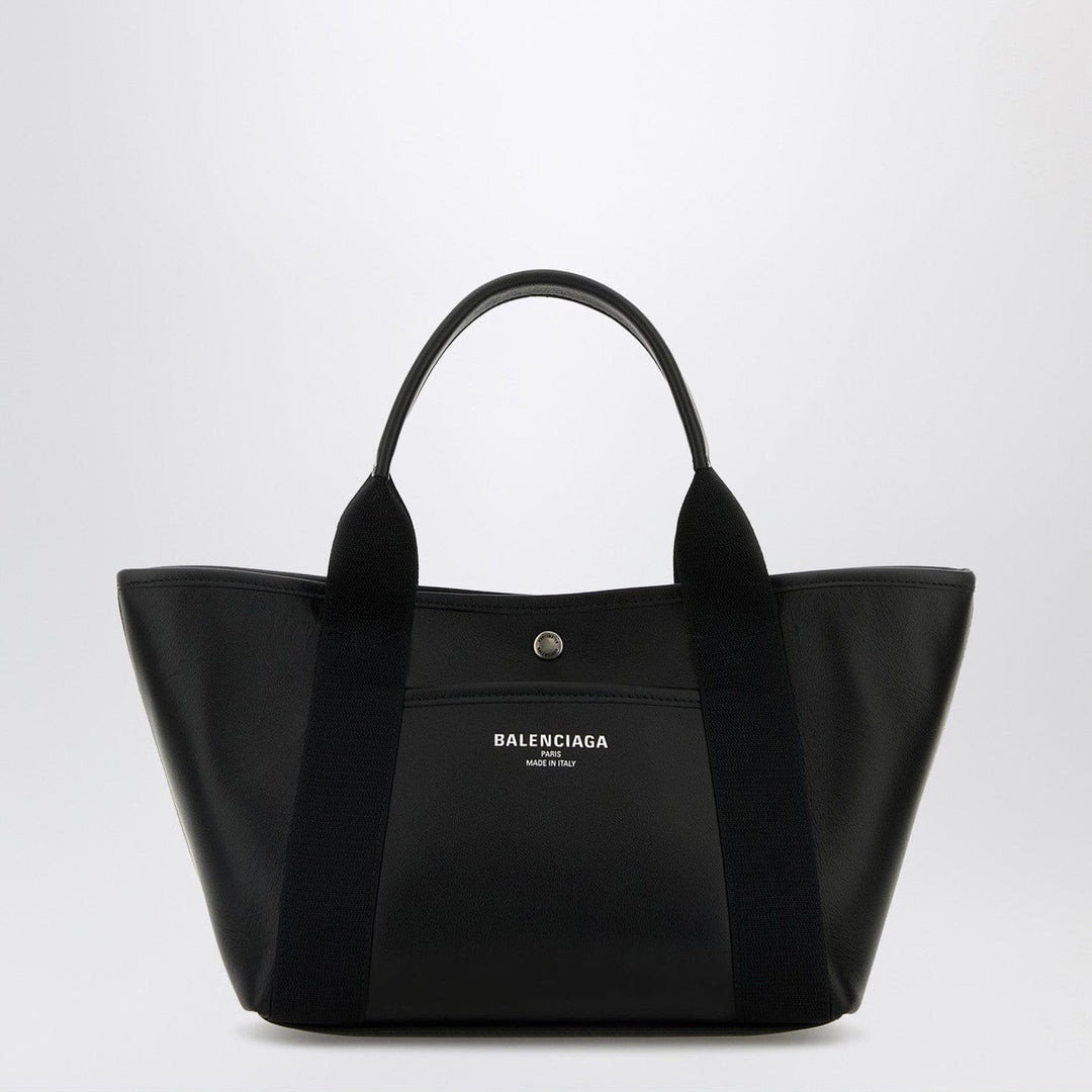 Apparel &amp; Accessories TU Balenciaga - Biarritz shopping bag in black leather Brand