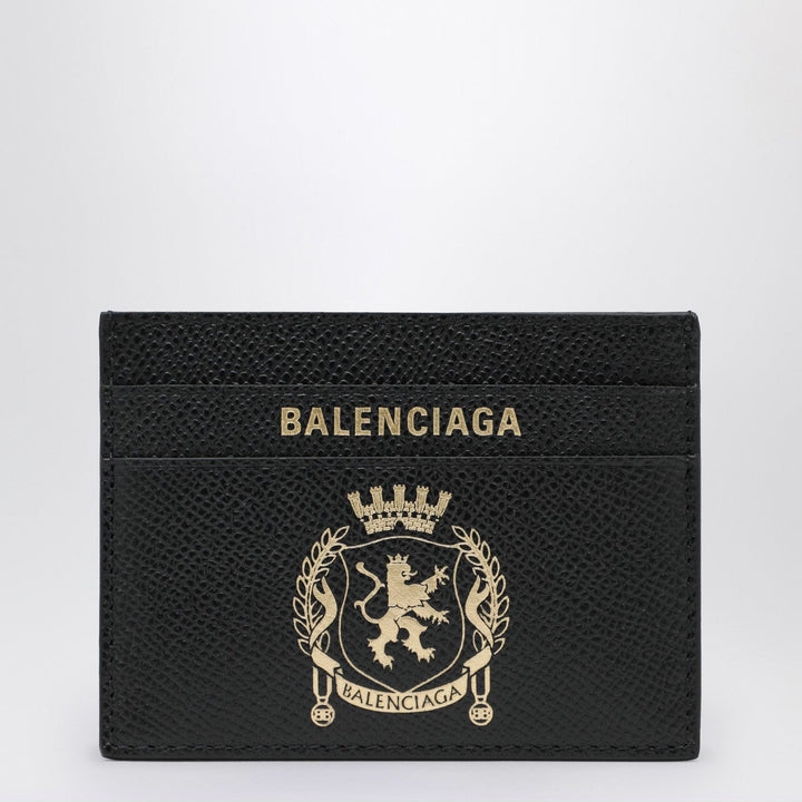 Apparel &amp; Accessories TU Balenciaga - Black leather passport holder Brand