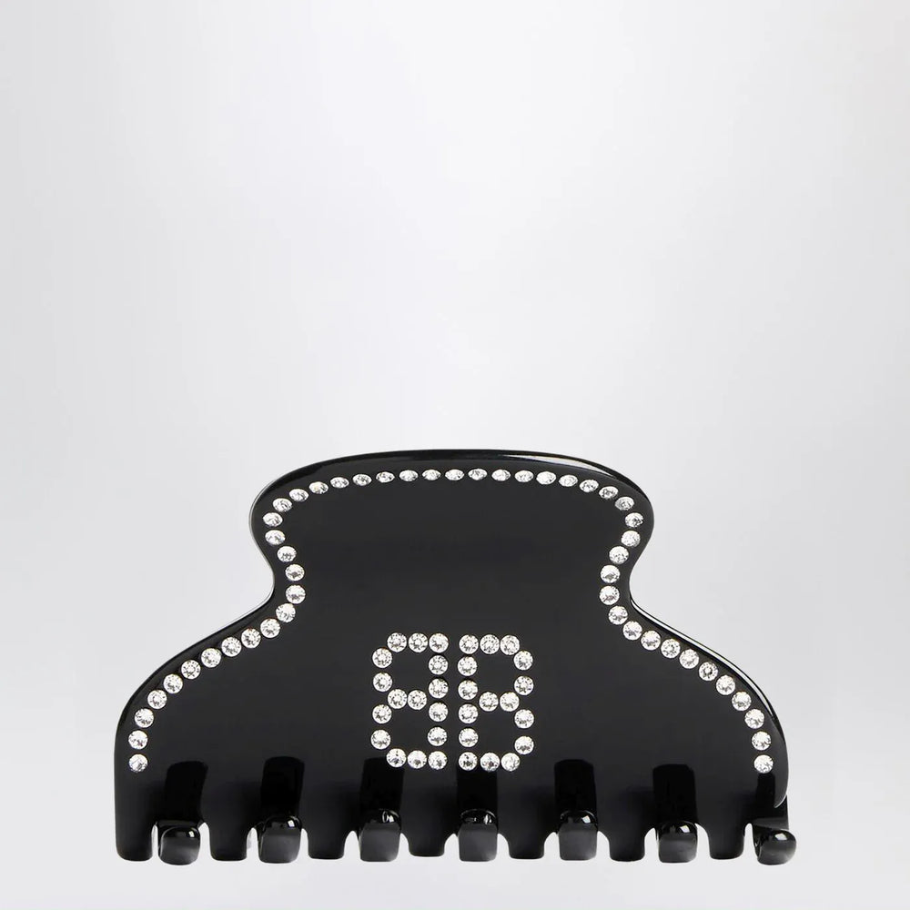 Balenciaga - Holli BB hair clip black Brand Apparel & Accessories TU