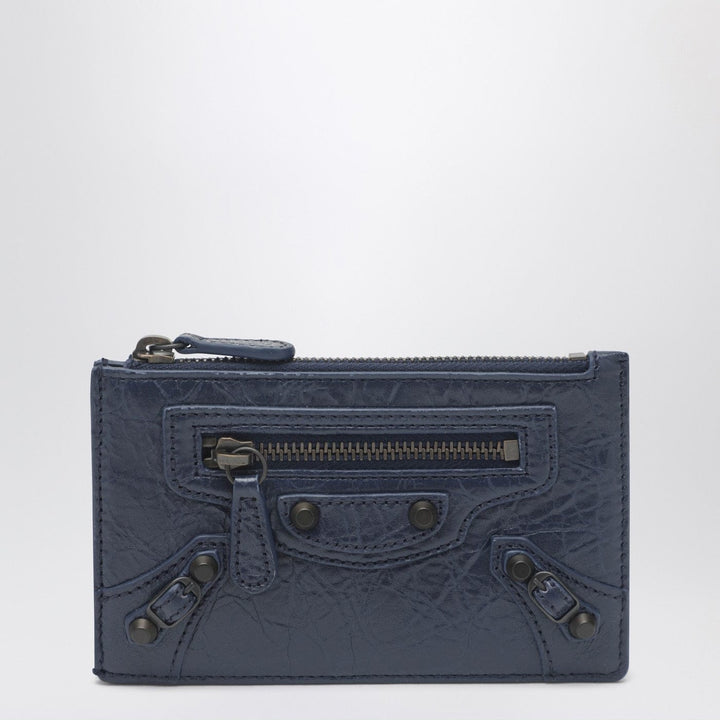 Apparel &amp; Accessories TU Balenciaga - Le City long blue card holder and coin purse Brand