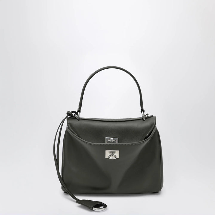 Balenciaga - Mini Rodeo bag in khaki smooth calf leather Brand Apparel &amp; Accessories TU