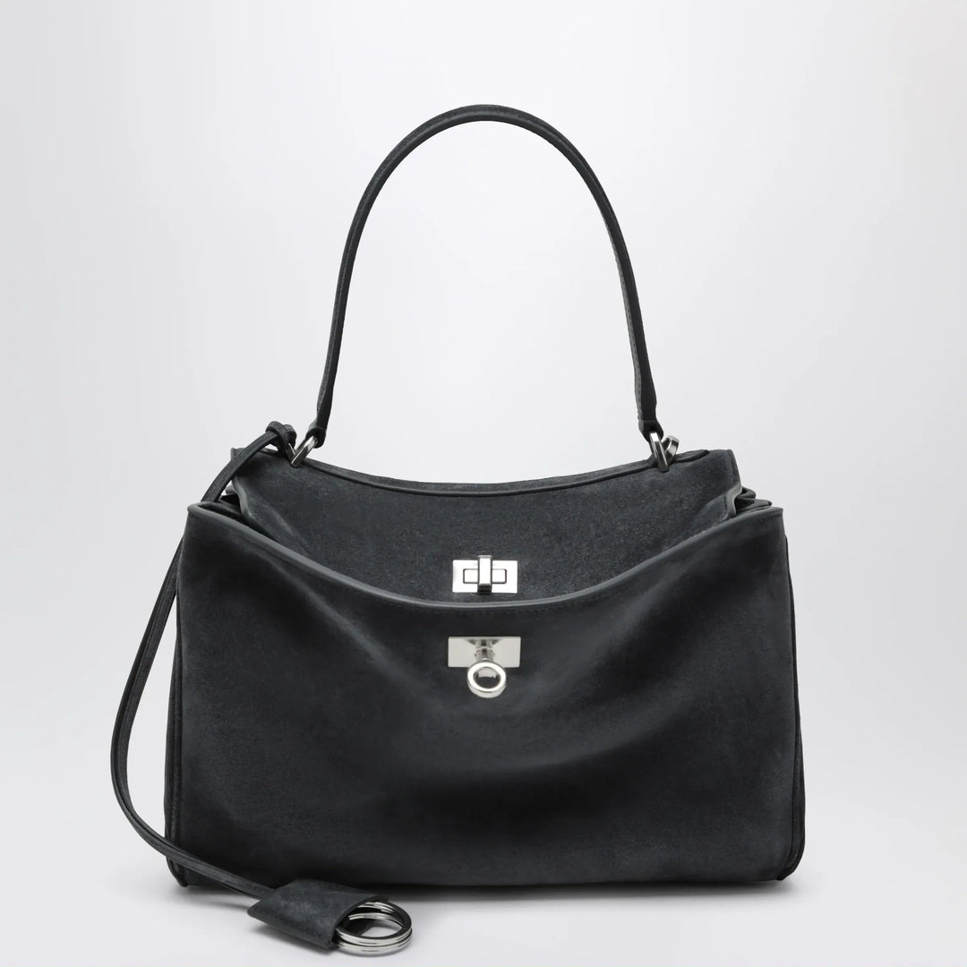 Balenciaga - Rodeo small bag in grey calf leather Brand Apparel & Accessories U