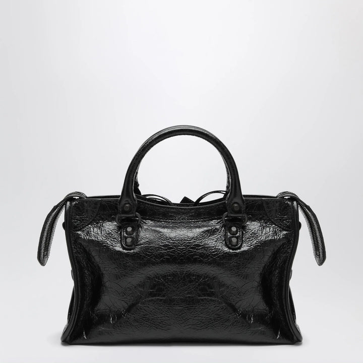 Balenciaga - Small Le City handbag in Arena lambskin black Brand Apparel &amp; Accessories TU