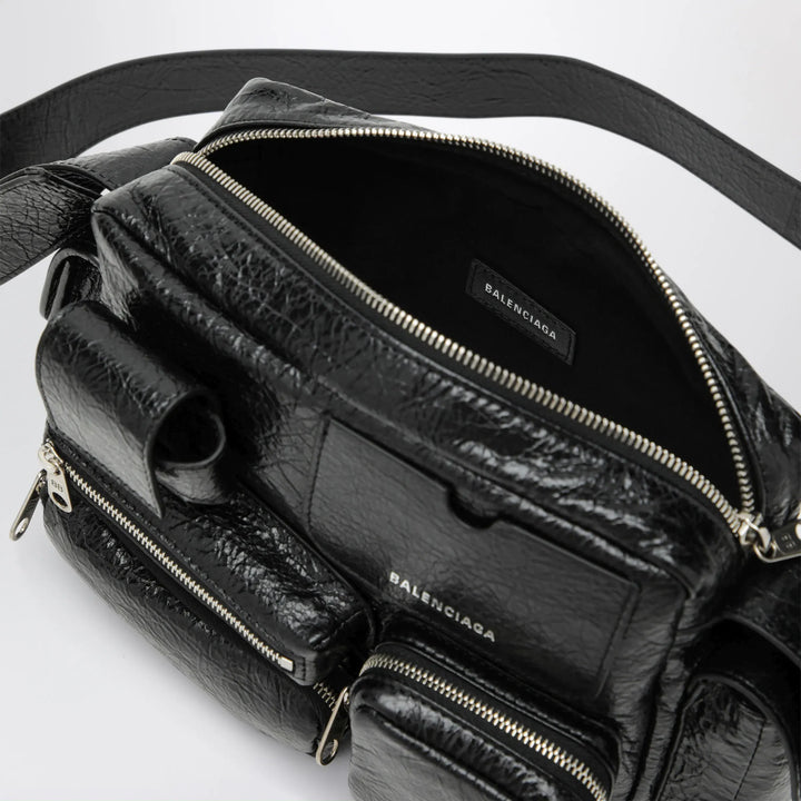 Balenciaga - Superbusy camera bag in black Arena lambskin Brand Apparel &amp; Accessories U