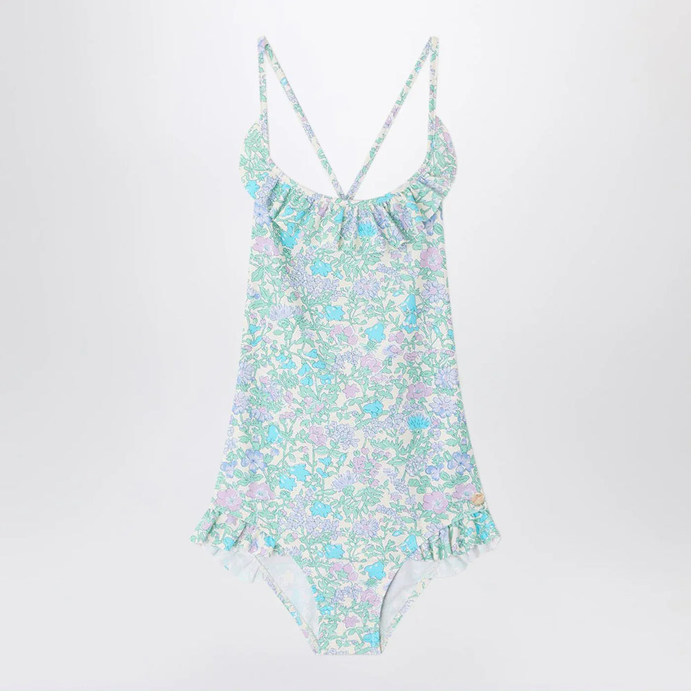 Bonpoint - Lacy Liberty fabric one-piece swimsuit Brand Apparel & Accessories 4