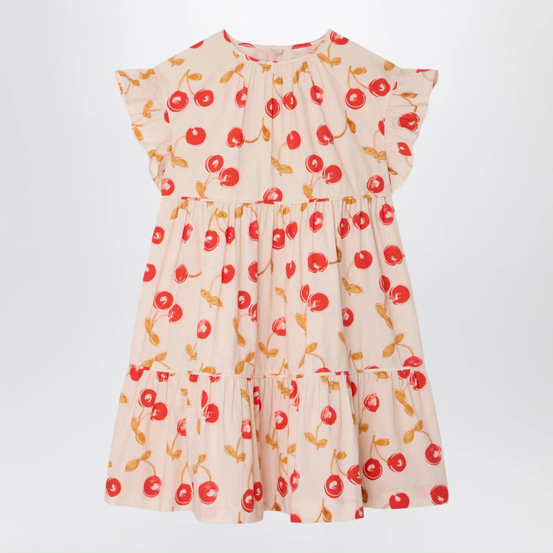 Bonpoint - Leontine écru dress with ruffles Brand Apparel & Accessories 4