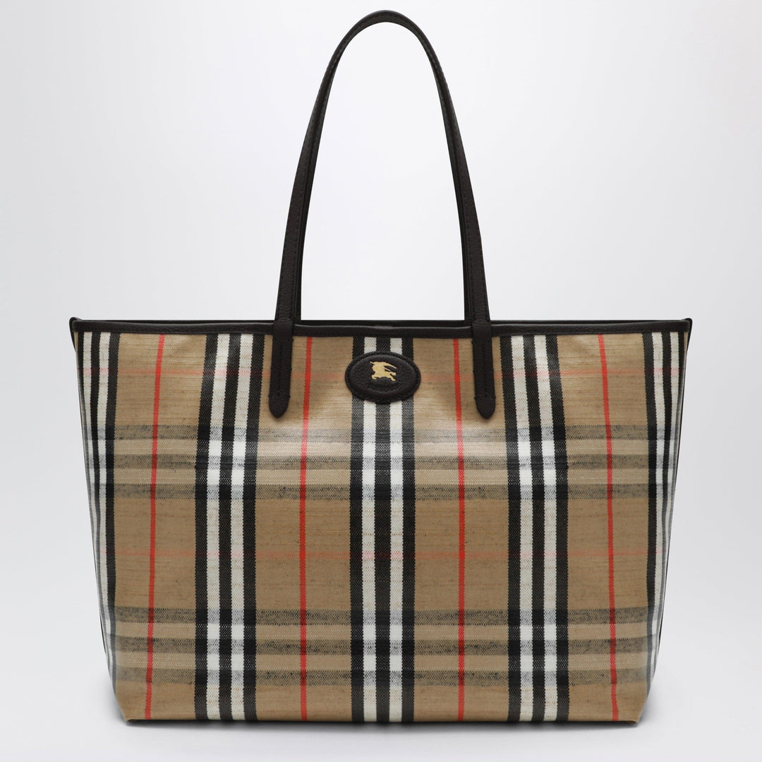 Apparel &amp; Accessories TU Burberry - Medium Highlands Tote bag in Check pattern Brand