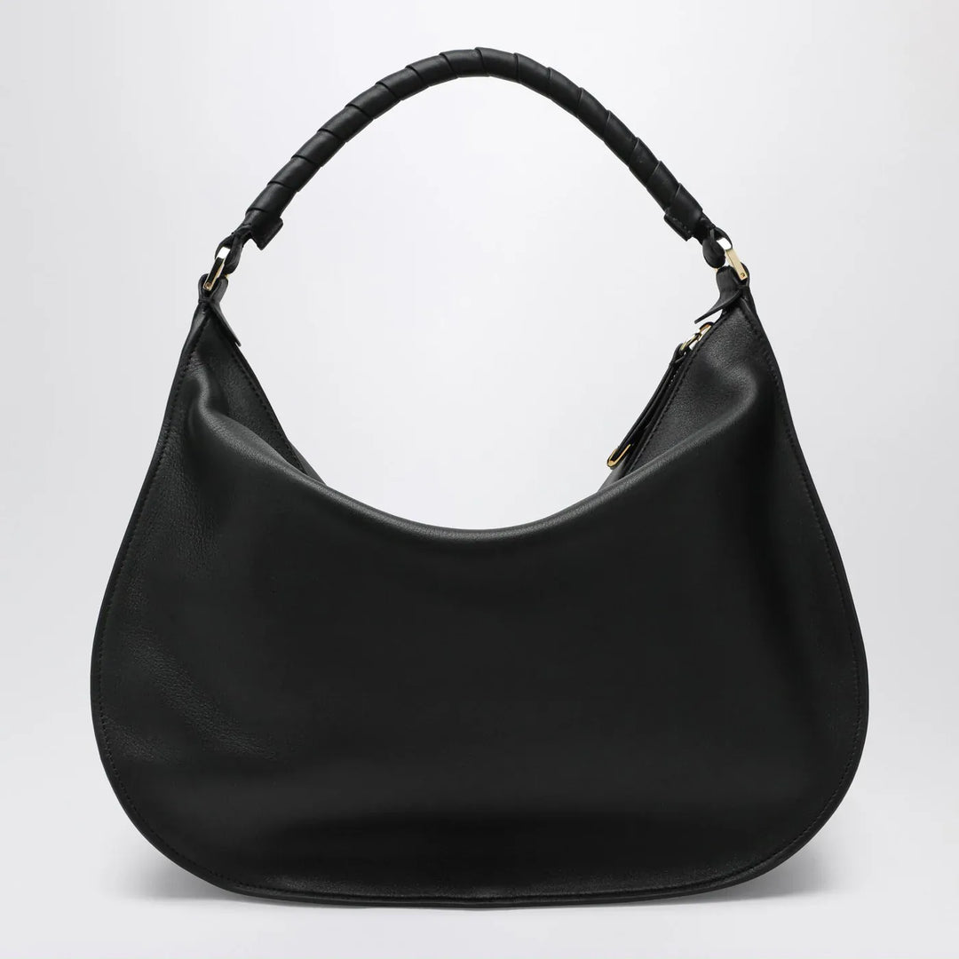 Chloé - Black leather Marcie shoulder bag Brand Apparel &amp; Accessories TU
