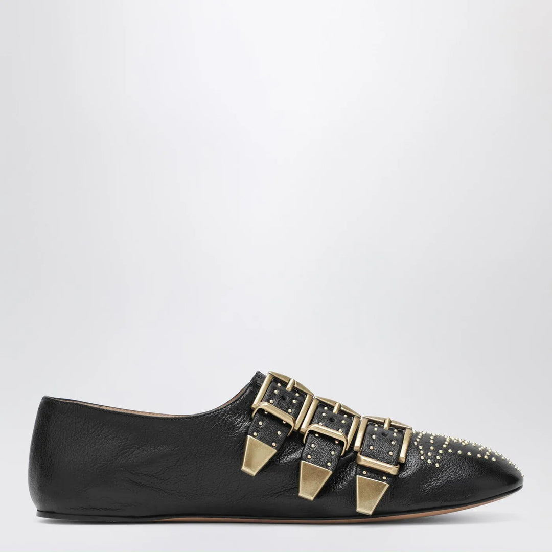 Chloé - Black Susanna Flat Shoe Brand Apparel &amp; Accessories 36 IT