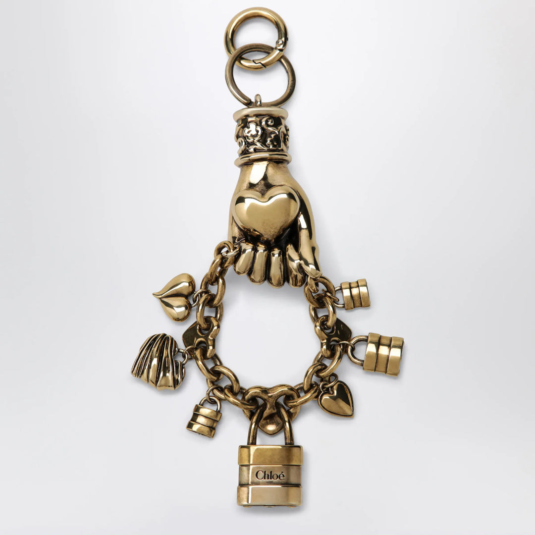 Chloé - Chloé Symbols Hand &amp; Heart bag charm Brand Apparel &amp; Accessories U