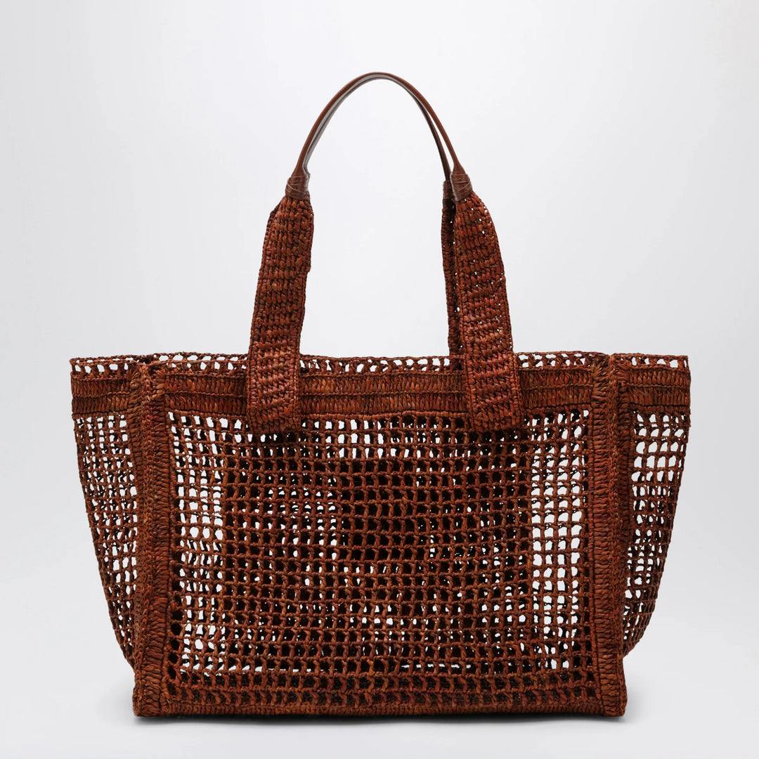 Chloé - East-West Summer Banana Summery brown raffia tote bag Brand Apparel &amp; Accessories TU
