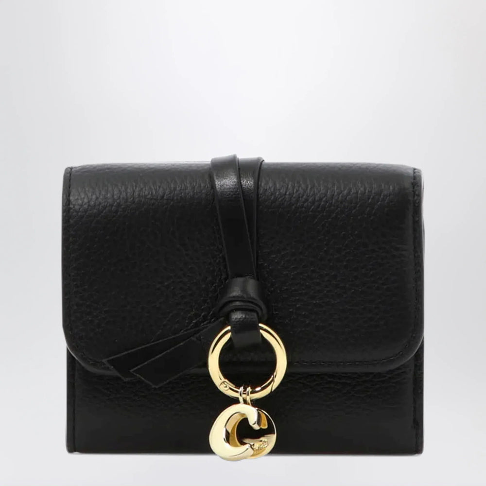 Chloé - Small Alphabet trifold wallet black Brand Apparel & Accessories TU