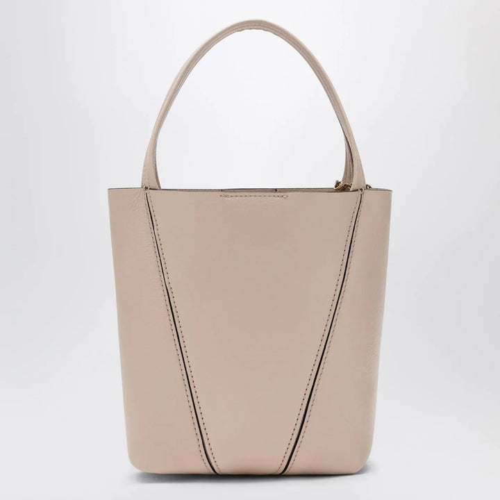 Chloé - Small Chloé Spin tote bag in Cement Pink Brand Apparel &amp; Accessories TU