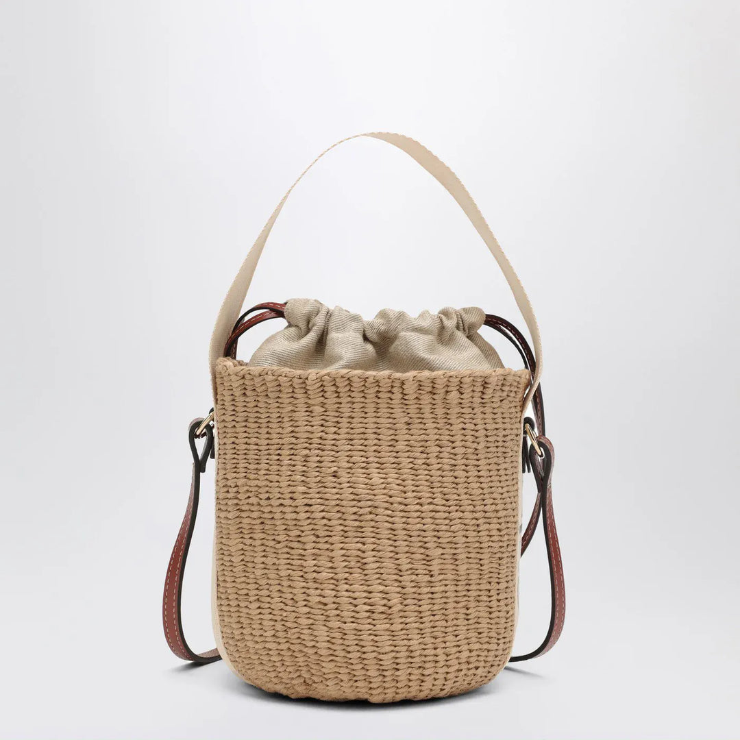 Chloé - Small Woody raffia bucket bag Brand Apparel &amp; Accessories TU
