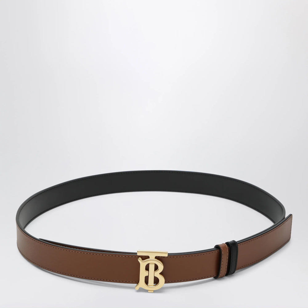 Burberry - Reversible TB leather belt in black and tan Brand Apparel & Accessories > Clothing Accessories > Belts M
