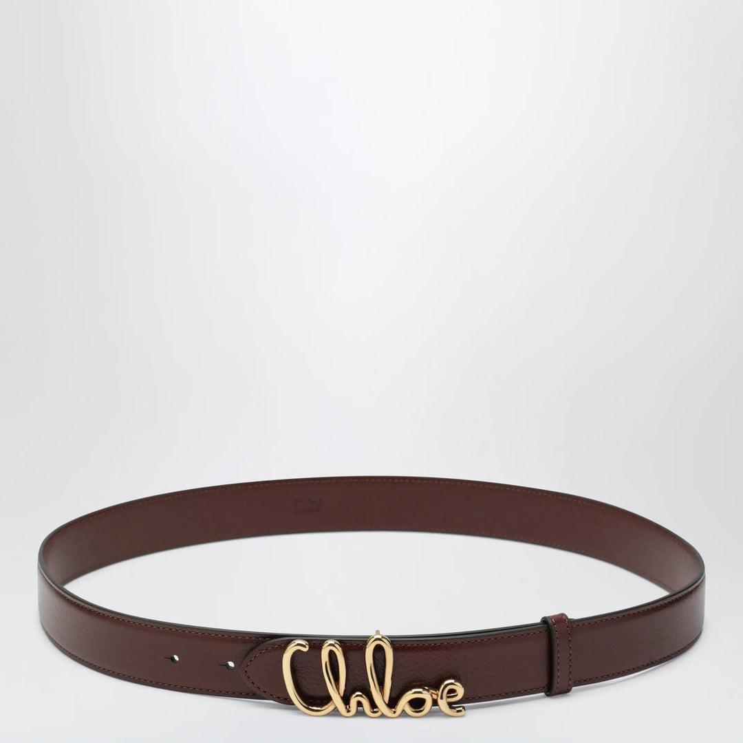 Chloé - Brown The Chloé Iconic Belt Brand Apparel &amp; Accessories > Clothing Accessories > Belts