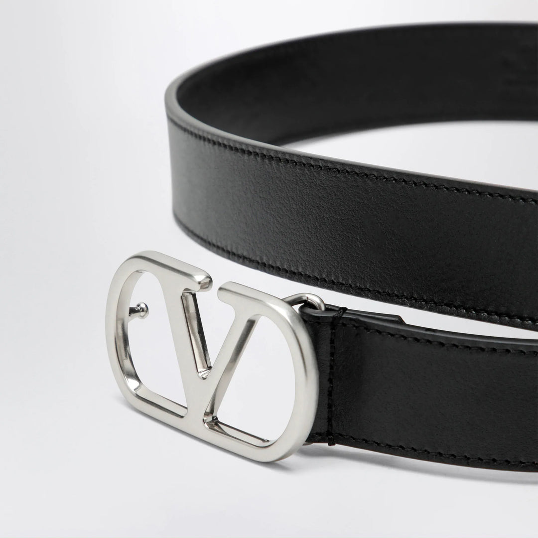 Valentino Garavani - Black VLogo Signature belt Brand Apparel &amp; Accessories > Clothing Accessories > Belts 100 EU