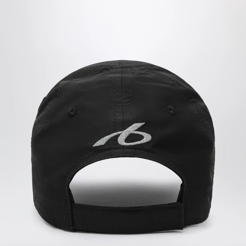 Balenciaga - Black techwear cap with reflective detailing Brand Apparel & Accessories > Clothing Accessories > Hats M